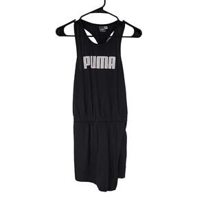 Puma Girls Romper, Black, Sz M (8-10), NWT #BundleAndSave